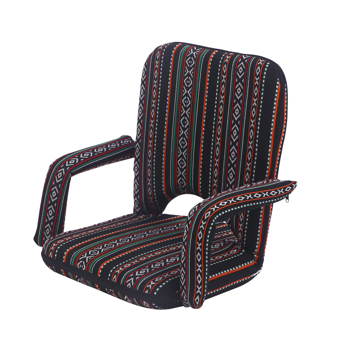 PT-A82002 Folding Floor Chair side structure view