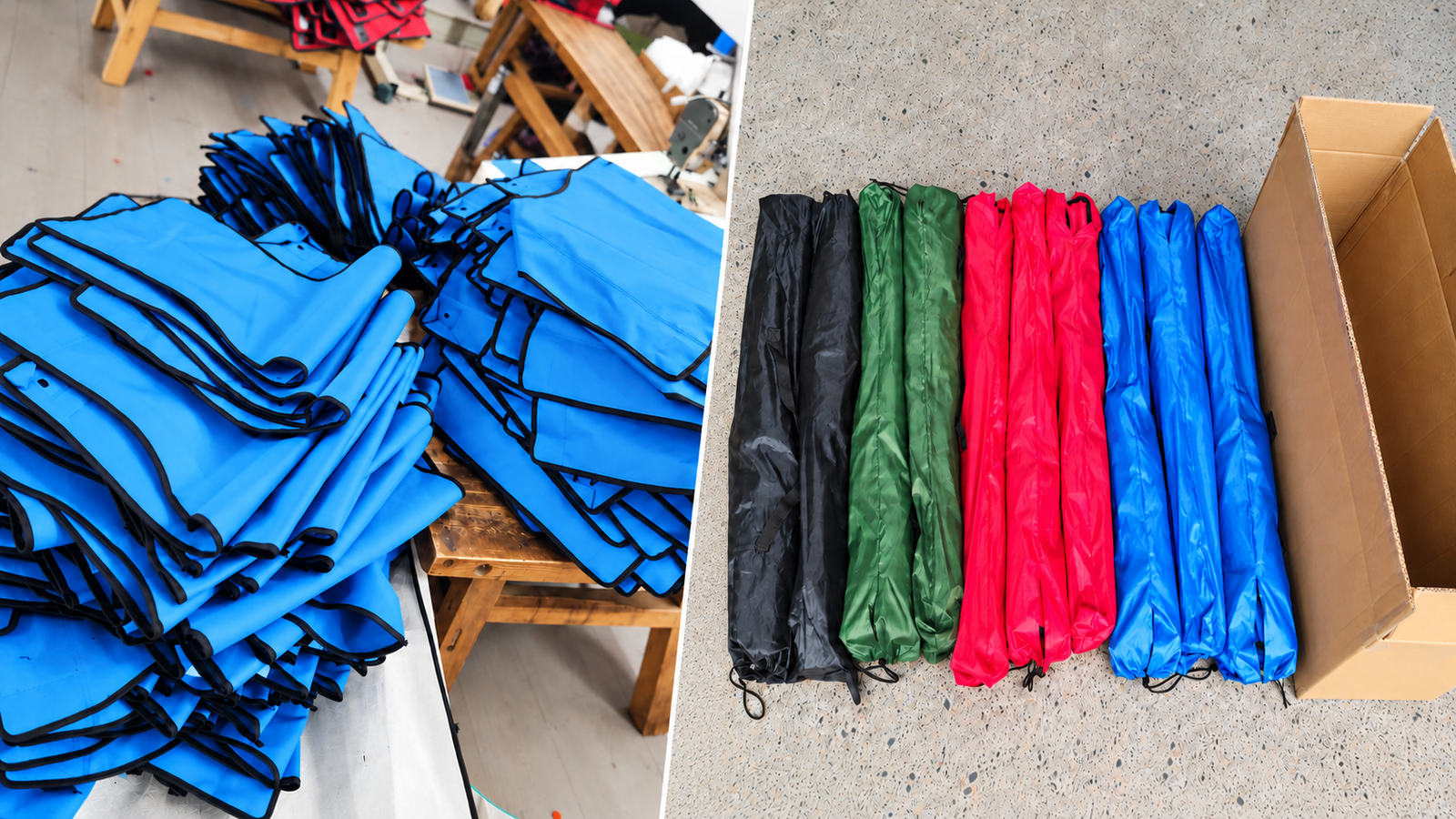 Materials preparation and carry-bag packing preparation reference